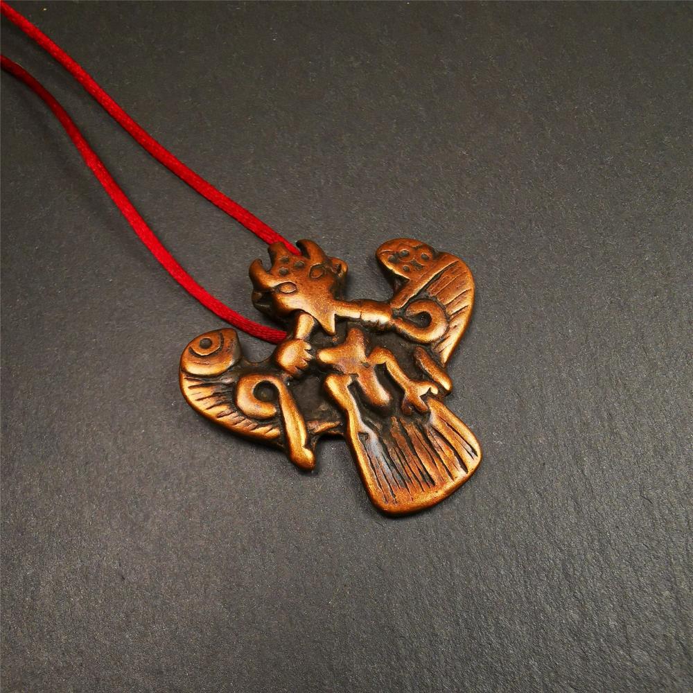 Garuda Amulet - 1.57" Gandhanra-ART