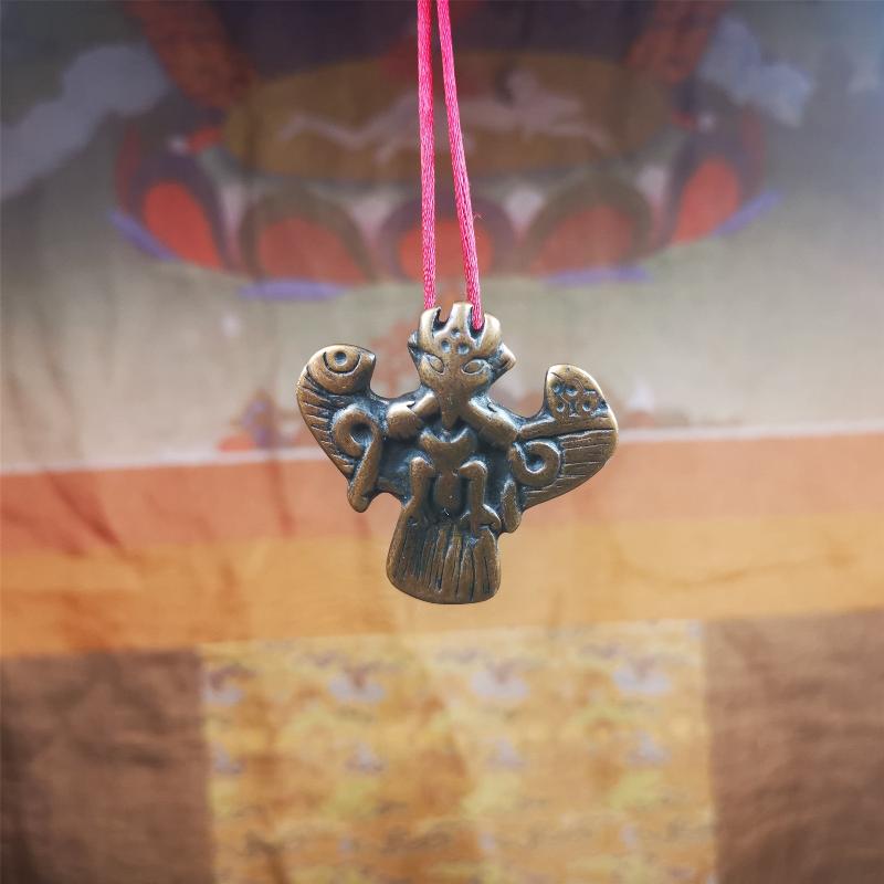 Garuda Amulet - 1.57" Gandhanra-ART