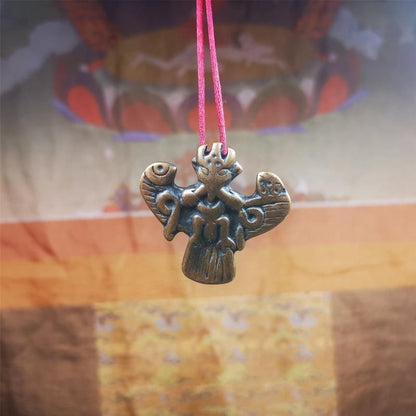 Garuda Amulet - 1.57" Gandhanra-ART