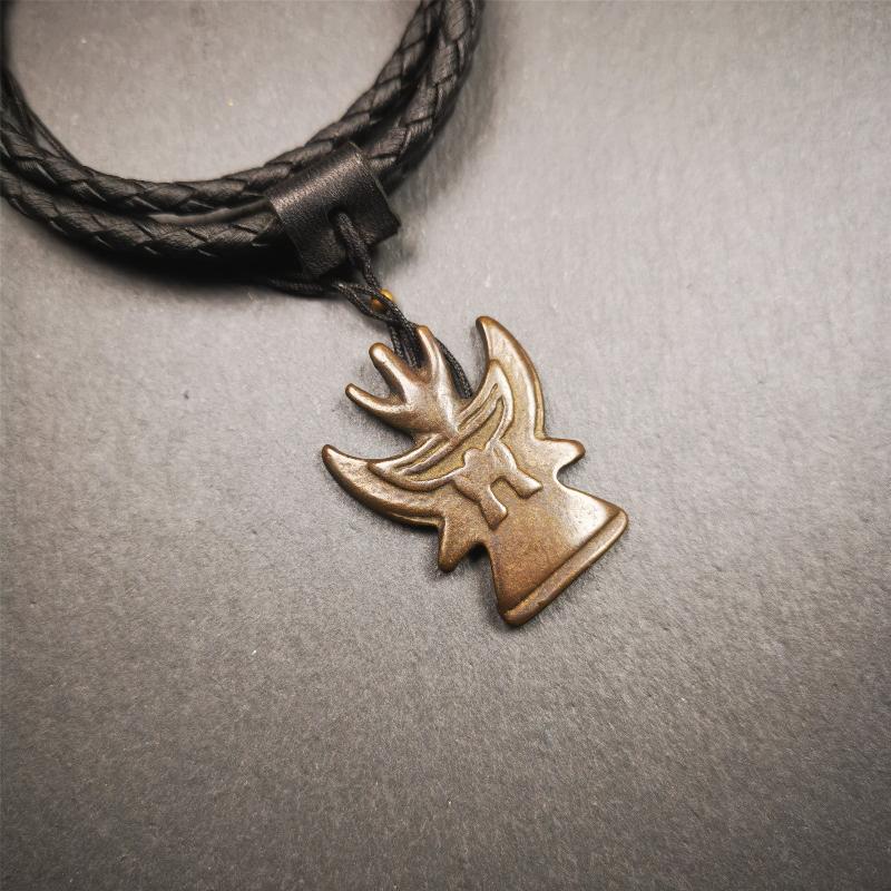 Garuda Amulet - 1.38" Gandhanra-ART