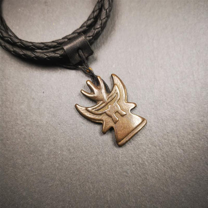 Garuda Amulet - 1.38" Gandhanra-ART