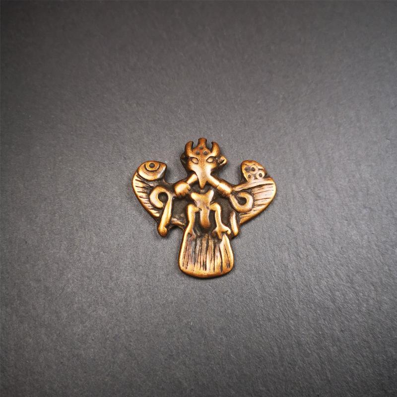 Garuda Amulet - 1.57" Gandhanra-ART
