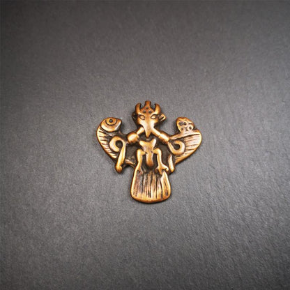 Garuda Amulet - 1.57" Gandhanra-ART