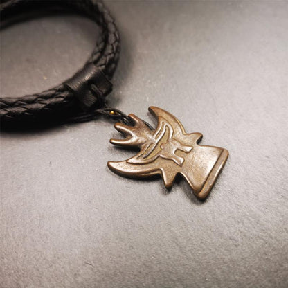 Garuda Amulet - 1.38" Gandhanra-ART