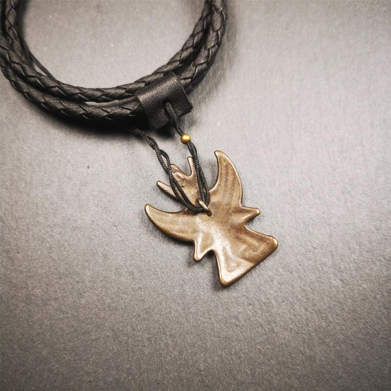 Garuda Amulet - 1.38" Gandhanra-ART