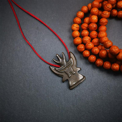 Garuda Amulet - 1.38" Gandhanra-ART
