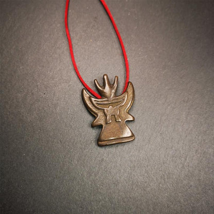 Garuda Amulet - 1.38" Gandhanra-ART