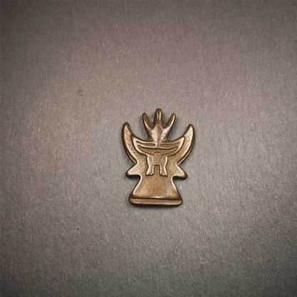 Garuda Amulet - 1.38" Gandhanra-ART