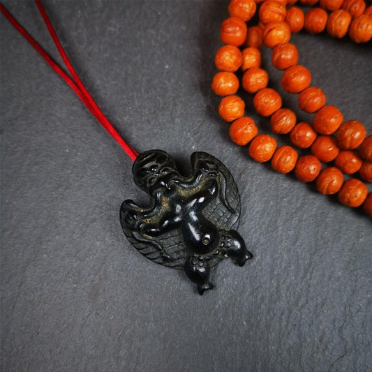 Garuda Amulet - 1.65" Gandhanra-ART