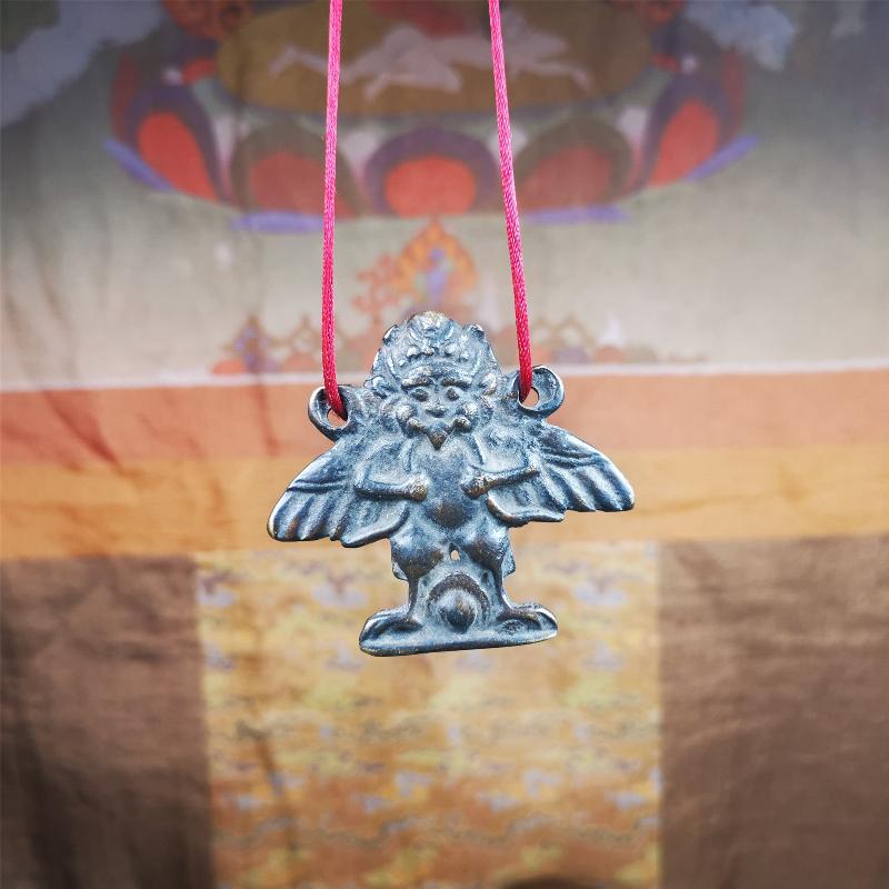 Garuda Amulet - 1.9" - 100 Years Old Gandhanra-ART