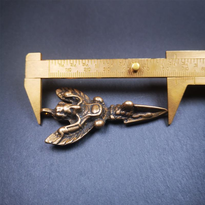 Garuda Phurba - 2.56" Gandhanra-ART