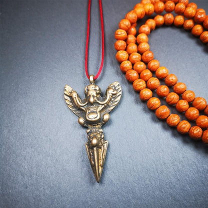 Garuda Phurba - 2.56" Gandhanra-ART