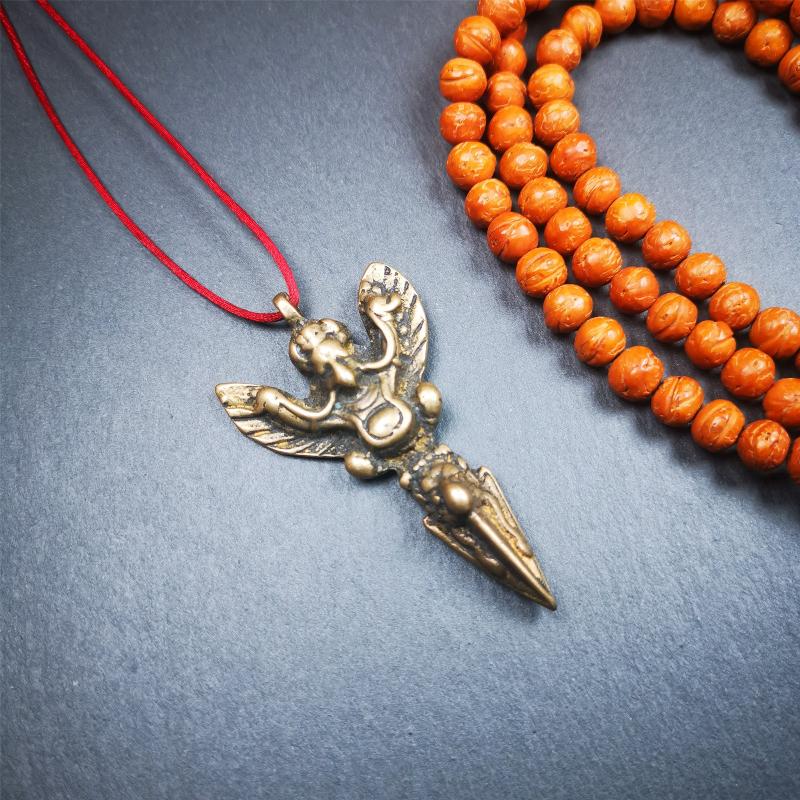 Garuda Phurba - 2.56" Gandhanra-ART
