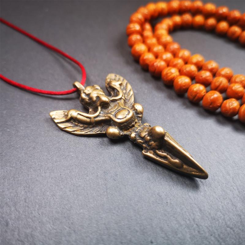 Garuda Phurba - 2.56" Gandhanra-ART