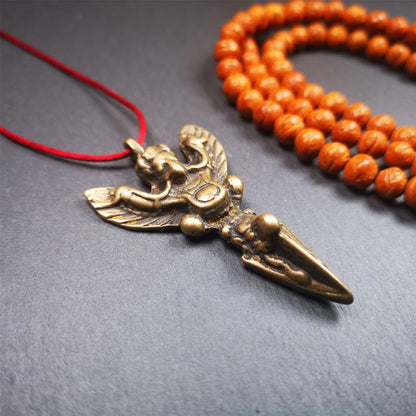 Garuda Phurba - 2.56" Gandhanra-ART