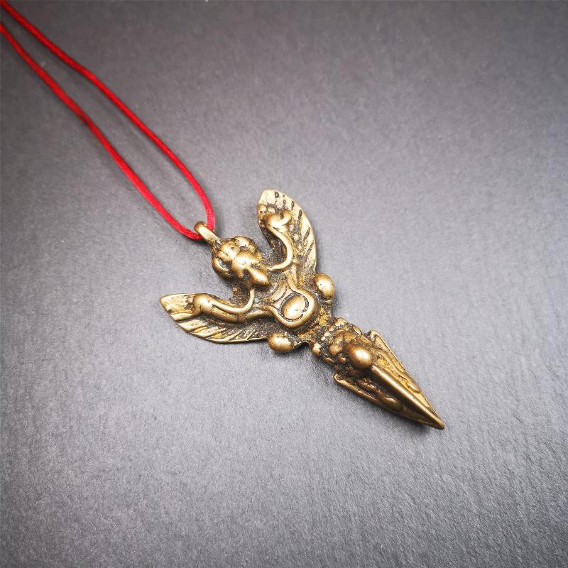 Garuda Phurba - 2.56" Gandhanra-ART