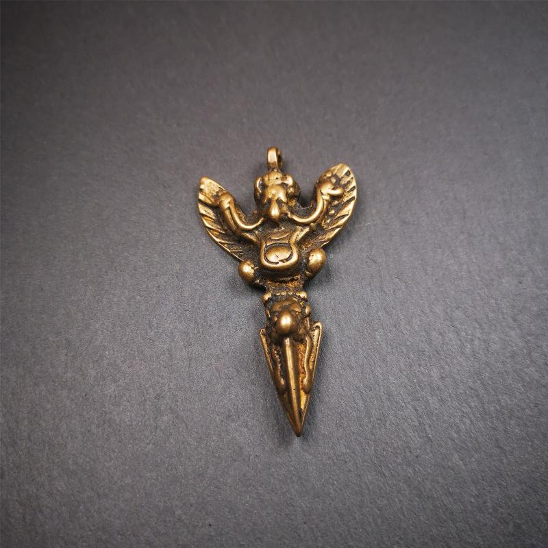 Garuda Phurba - 2.56" Gandhanra-ART