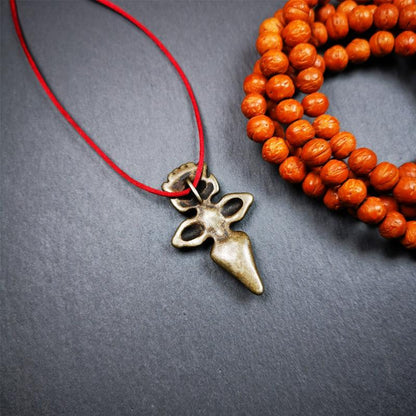 Garuda Amulet - 1.77" Gandhanra-ART