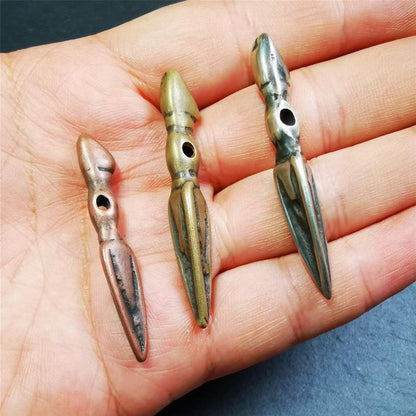 Phurba Pendant- 1.85" Gandhanra-ART
