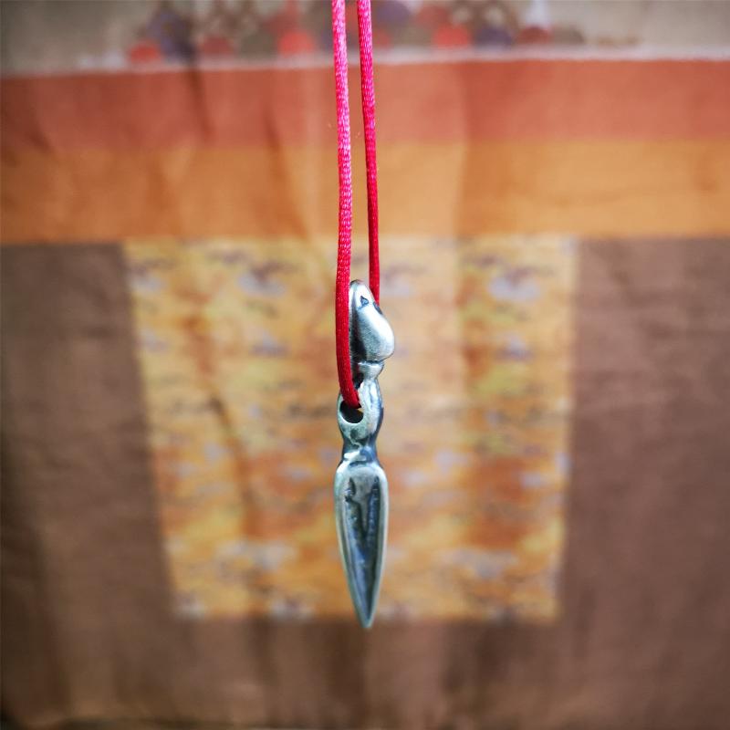 Phurba Pendant- 1.85" Gandhanra-ART