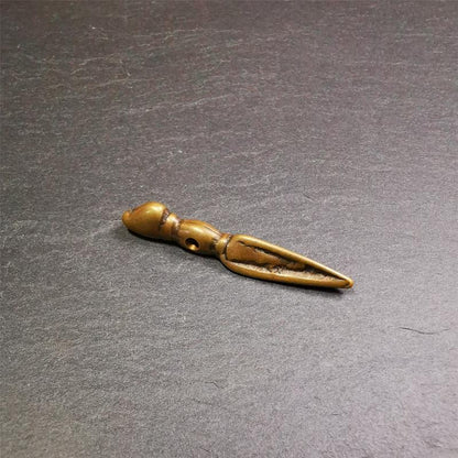 Phurba Pendant- 1.85" Gandhanra-ART