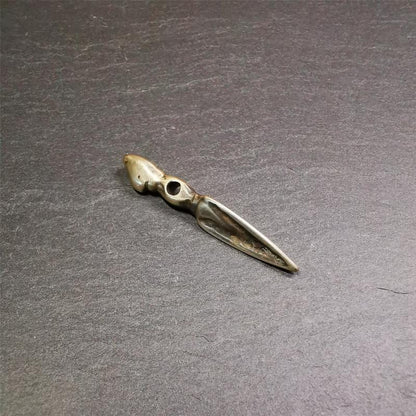 Phurba Pendant- 1.85" Gandhanra-ART