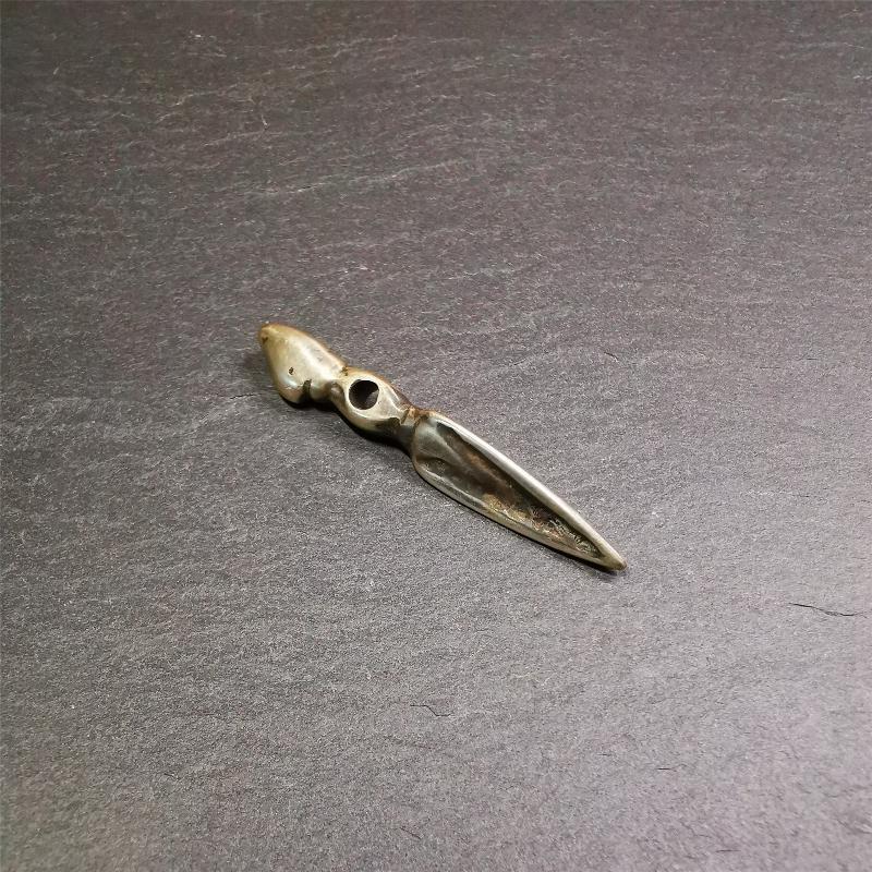 Phurba Pendant- 1.85" Gandhanra-ART