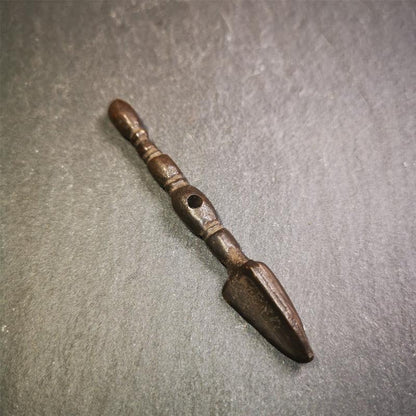 Tibetan Buddhist Amulet Pendant Kila Phurba Phurpa, 2.56" × 0.28"