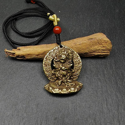 Panjaranata Mahakala Amulet Pendant - Gandhanra-ART