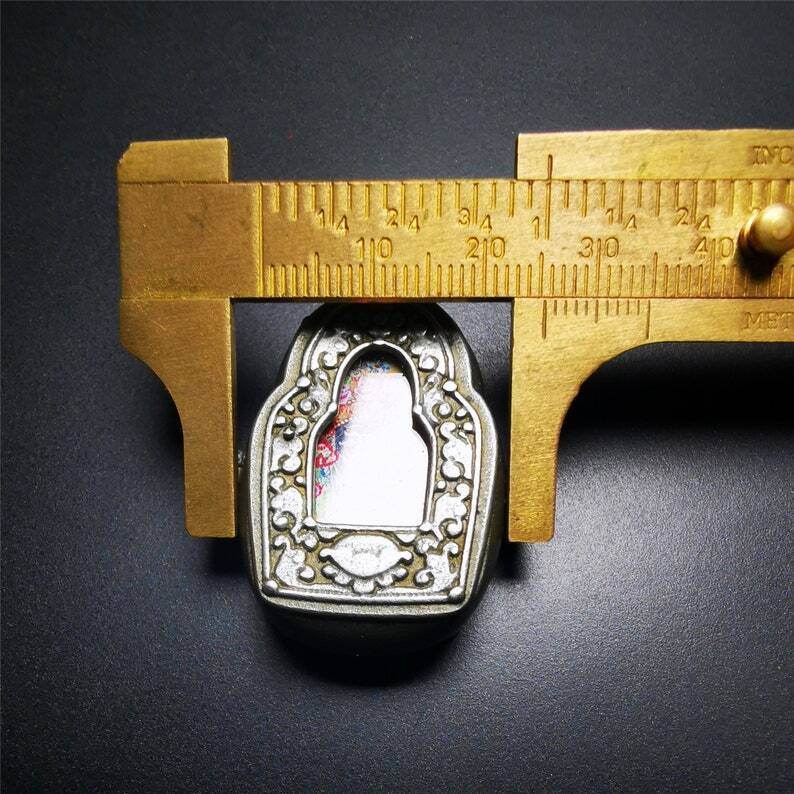 Gau Ghau Shrine,Shri Devi,Drashi Lhamo,Zashi Lhamo,Buddhist Altar Amulet Pendant - Gandhanra-ART
