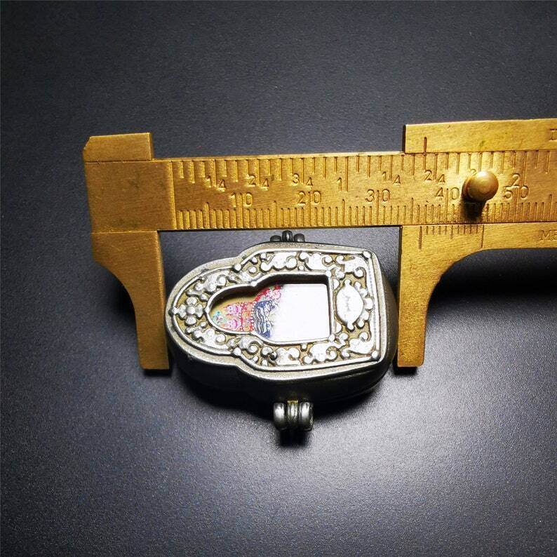 Gau Ghau Shrine,Shri Devi,Drashi Lhamo,Zashi Lhamo,Buddhist Altar Amulet Pendant - Gandhanra-ART