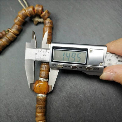 Old Kapala Skull Bone Mala - Gandhanra-ART