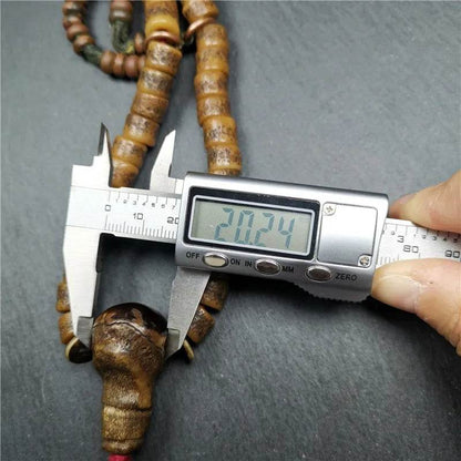 Old Kapala Skull Bone Mala - Gandhanra-ART