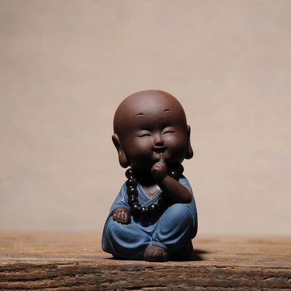 Purple Sand Meditation Buddha Statues - Gandhanra-ART