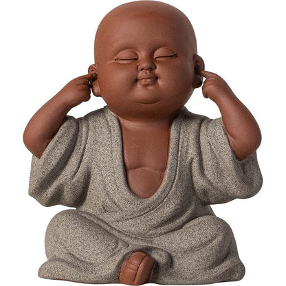 Purple Sand Meditation Buddha Statues - Gandhanra-ART