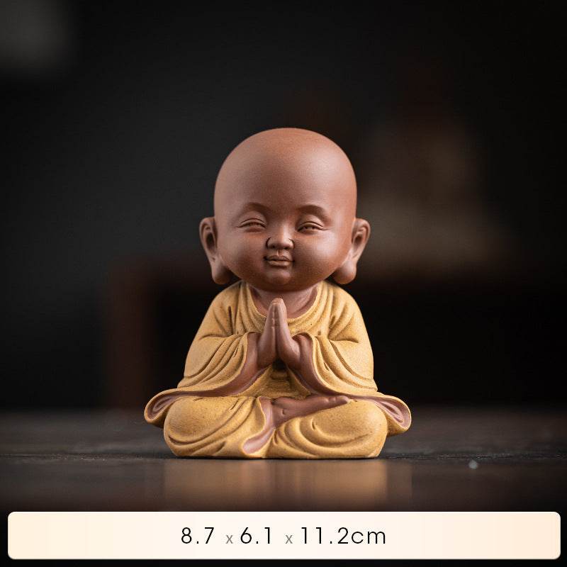 Purple Sand Meditation Buddha Statues - Gandhanra-ART