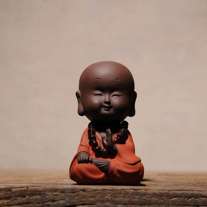 Purple Sand Meditation Buddha Statues - Gandhanra-ART