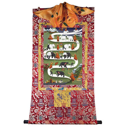 Samantha Tibetan Elephant Taming - Gandhanra-ART