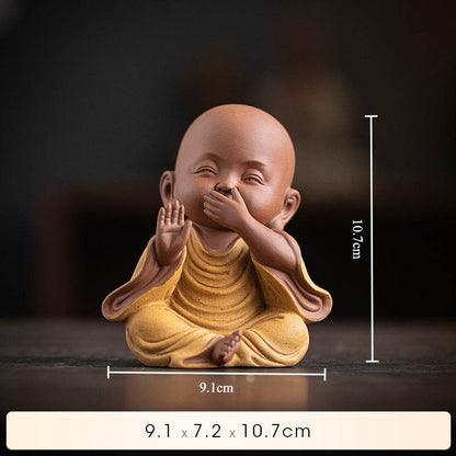 Purple Sand Meditation Buddha Statues - Gandhanra-ART
