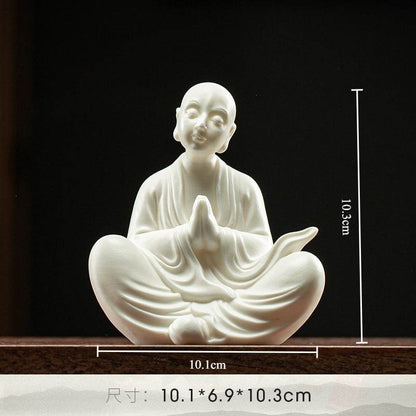 Ceramic Meditation Buddha Statue - Gandhanra-ART