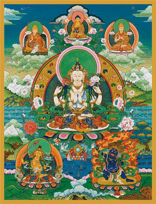 Chenrezig Image - Gandhanra-ART
