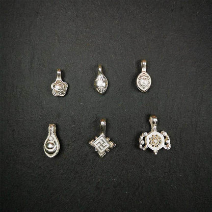 Silver Bead Counter Clips - Gandhanra-ART