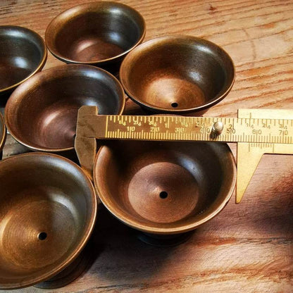 Offering Butter Lamps,1 Set of 7 Lamps - Gandhanra-ART