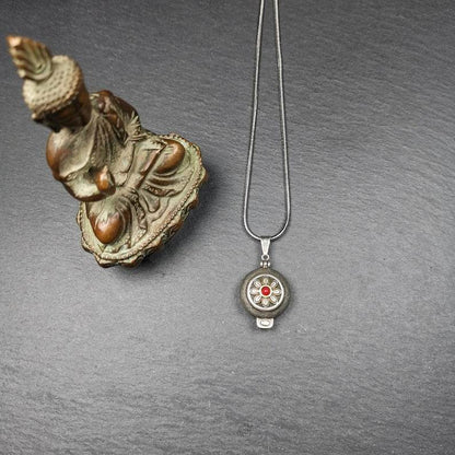 Gau Ghau Shrine, Gau Box, Amulet Necklace - Gandhanra-ART