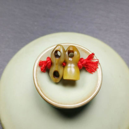 Amulet Vajra and Bell, Pendant for Mala,Prayer Beads - Gandhanra-ART