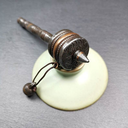 Handheld Prayer Wheel,Mani Wheel - Gandhanra-ART