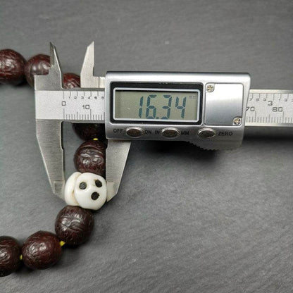 Handhold Wrist Mala, Old Bodhi Seed Beads Bracelet - Gandhanra-ART