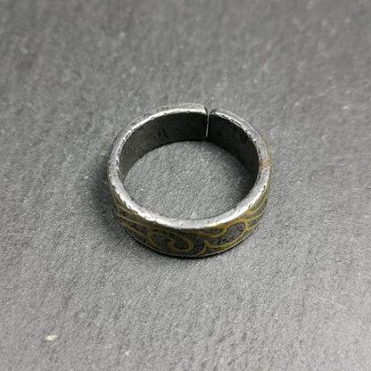 Tibetan Ring | Adjustable US Size 10 - Gandhanra-ART