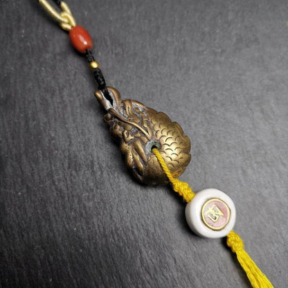 Amulet, Dragon Charm Pendant - Gandhanra-ART