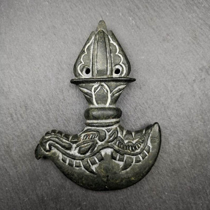Kartika Knife of the Dakinis | 11cm x 8cm - Gandhanra-ART